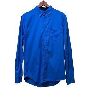 Marc By Marc Jacobs Men's Shrunken Fit Blue Oxford Shirt | Small | EUC